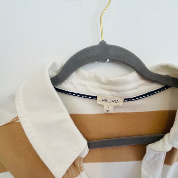 Anthropologie/PILCRO Rugby Oversized Preppy Long Sleeve MEDIUM/NWOT - Picture 5 of 12